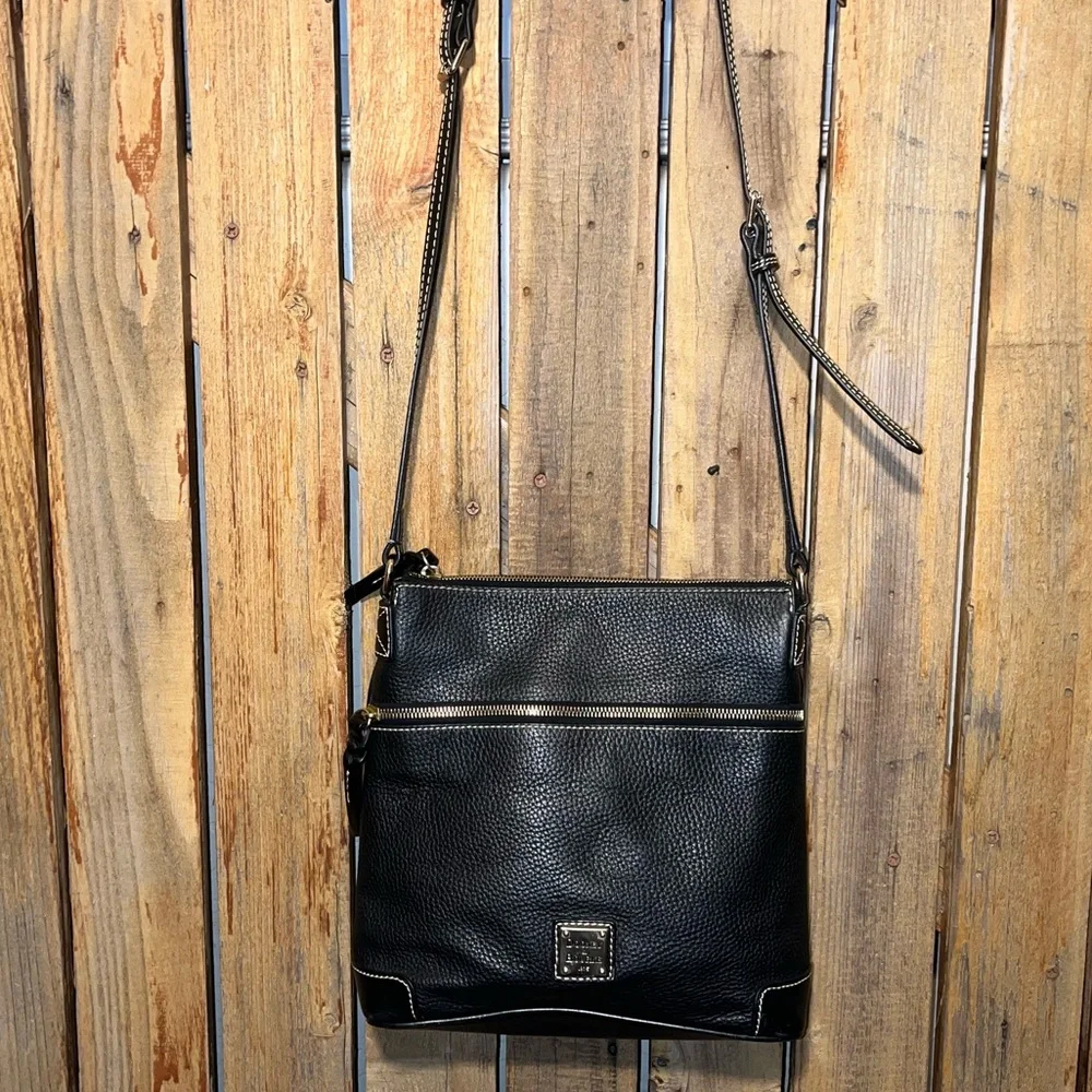 Dooney & Bourke Black Leather Shoulder Bag
